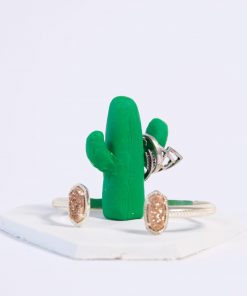 diy kit cactus clay ring holder craft supply kit oven bae clay
