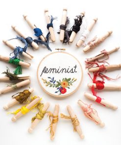 floss-that-comes-with-the-feminist-cross-stitch-craft-kit
