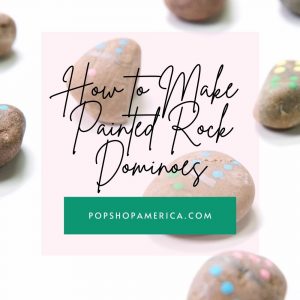 How to Make Painted Rock Dominoes DIY Feature
