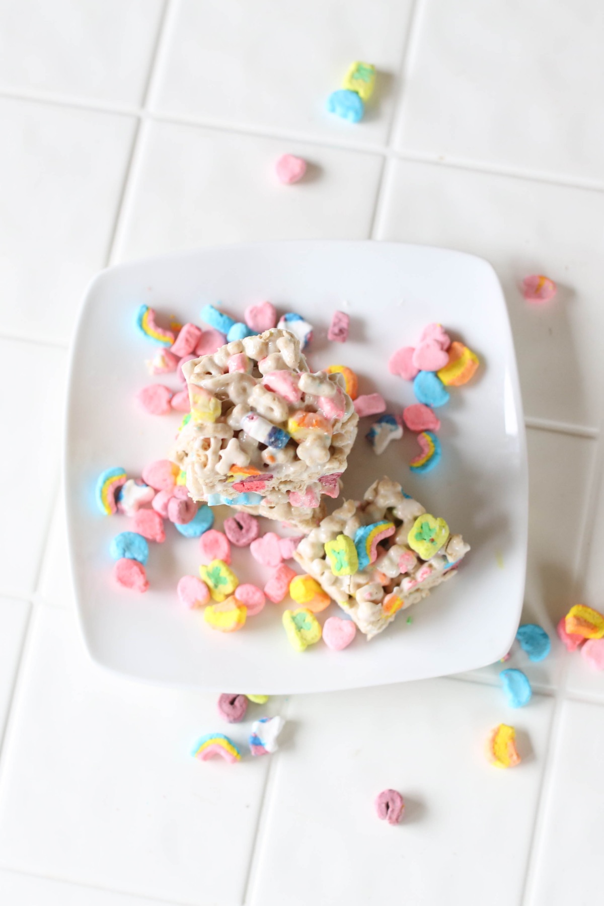 how to make lucky charms marshmallow treats recipe