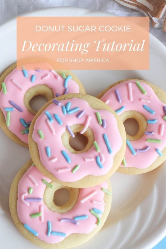 Donut Sugar Cookie Decorating Tutorial Feature
