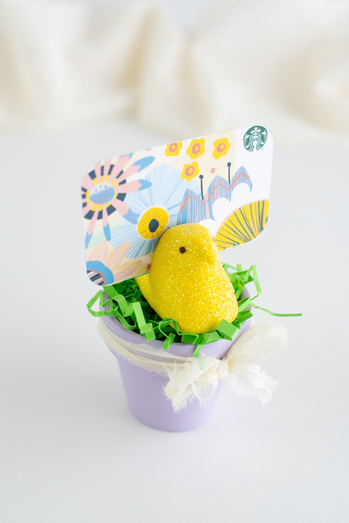finished easter peeps place card holders diy