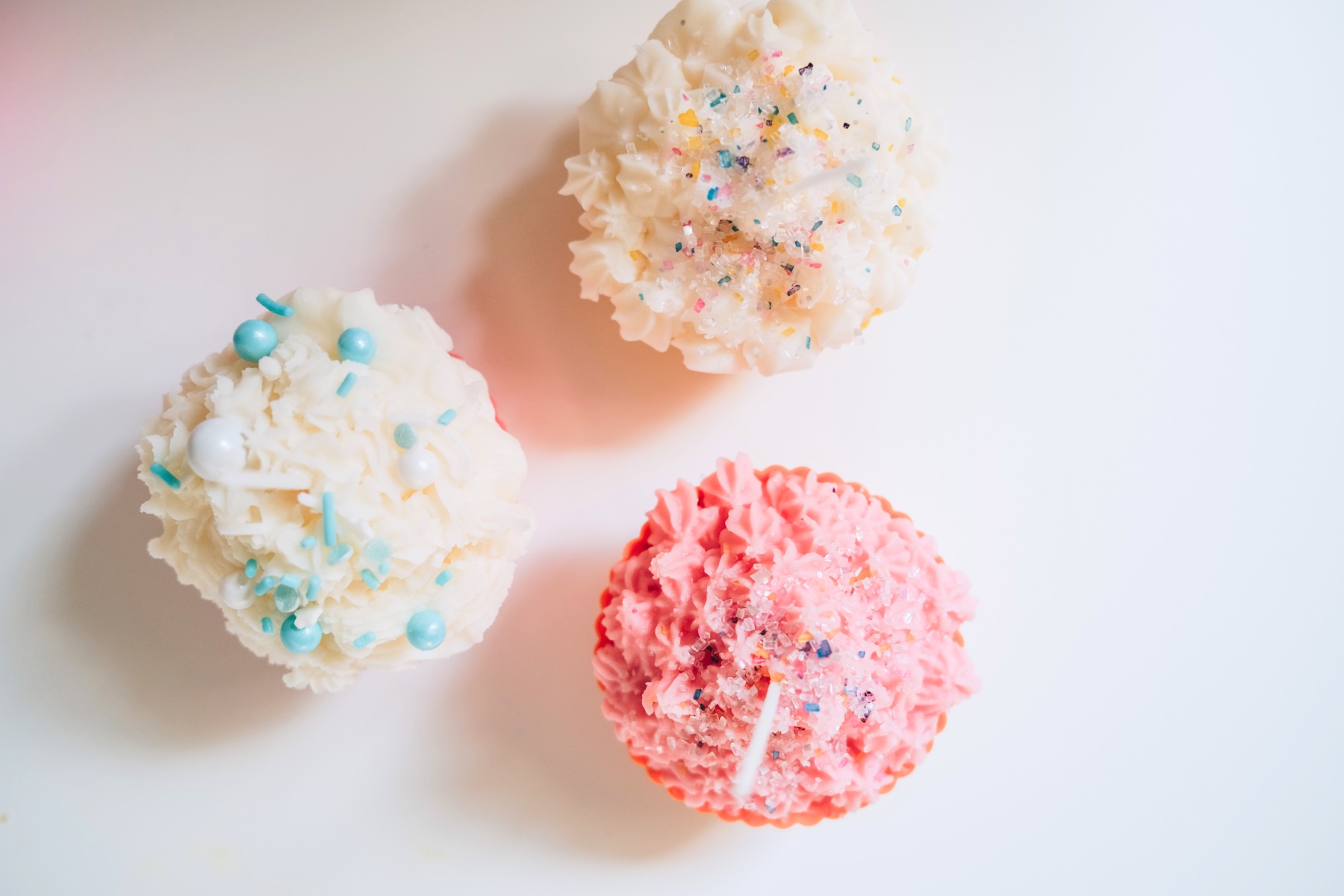 how to make cupcake candles finished