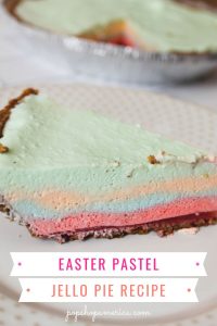 Easter Pastel Jello Pie Recipe