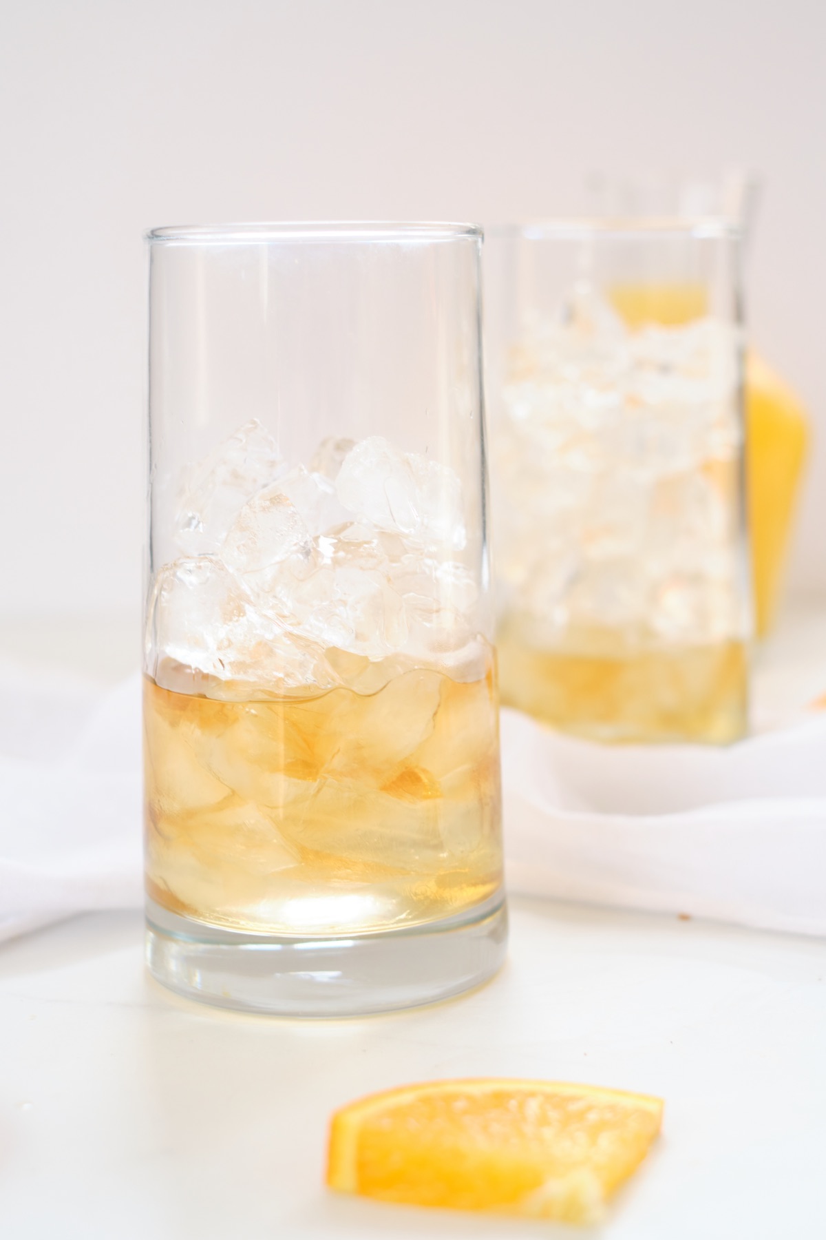 add rum to the glass of ice mai tai recipe