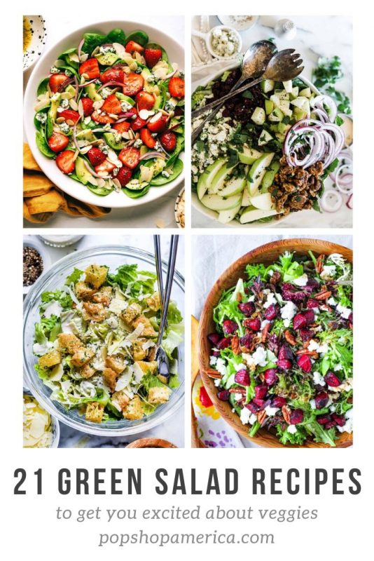 21 green salad recipes pop shop america