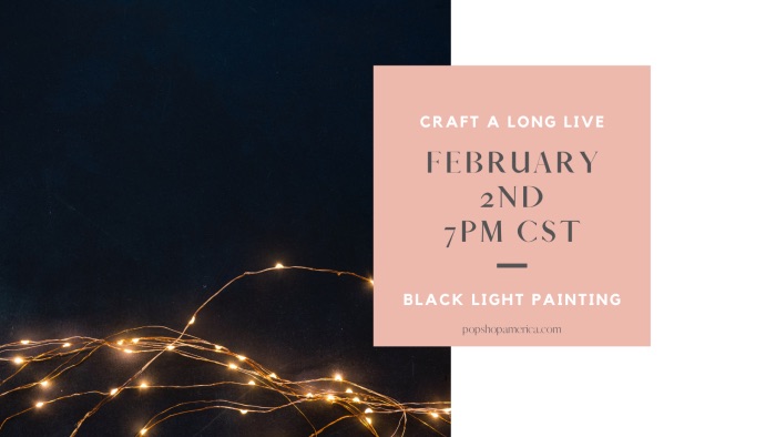 black light painting graphic feb 2nd promo