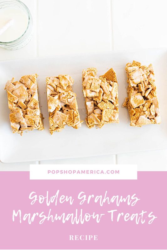 Golden Grahams Marshmallow Treats Recipe